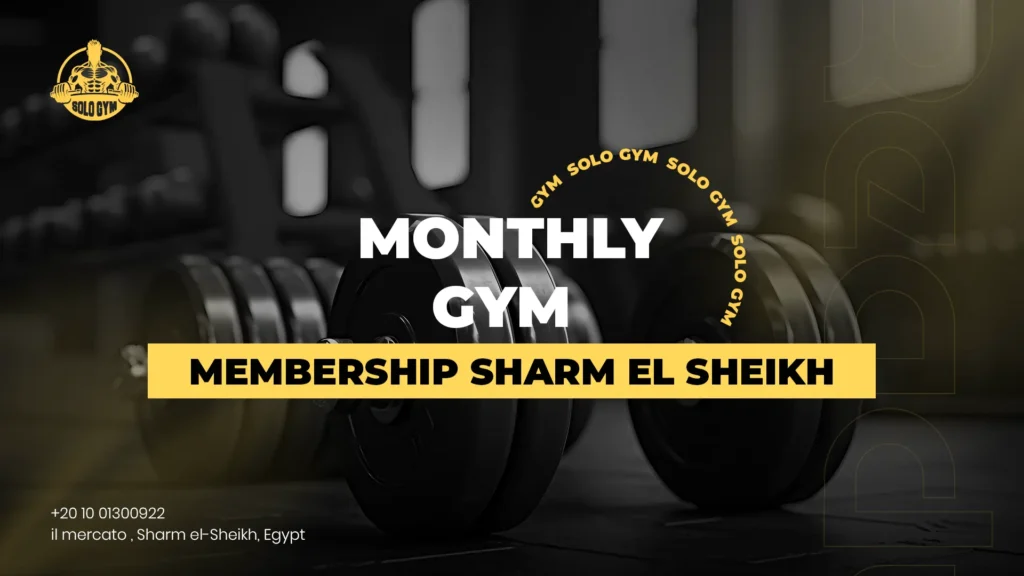 monthly gym membership Sharm El Sheikh