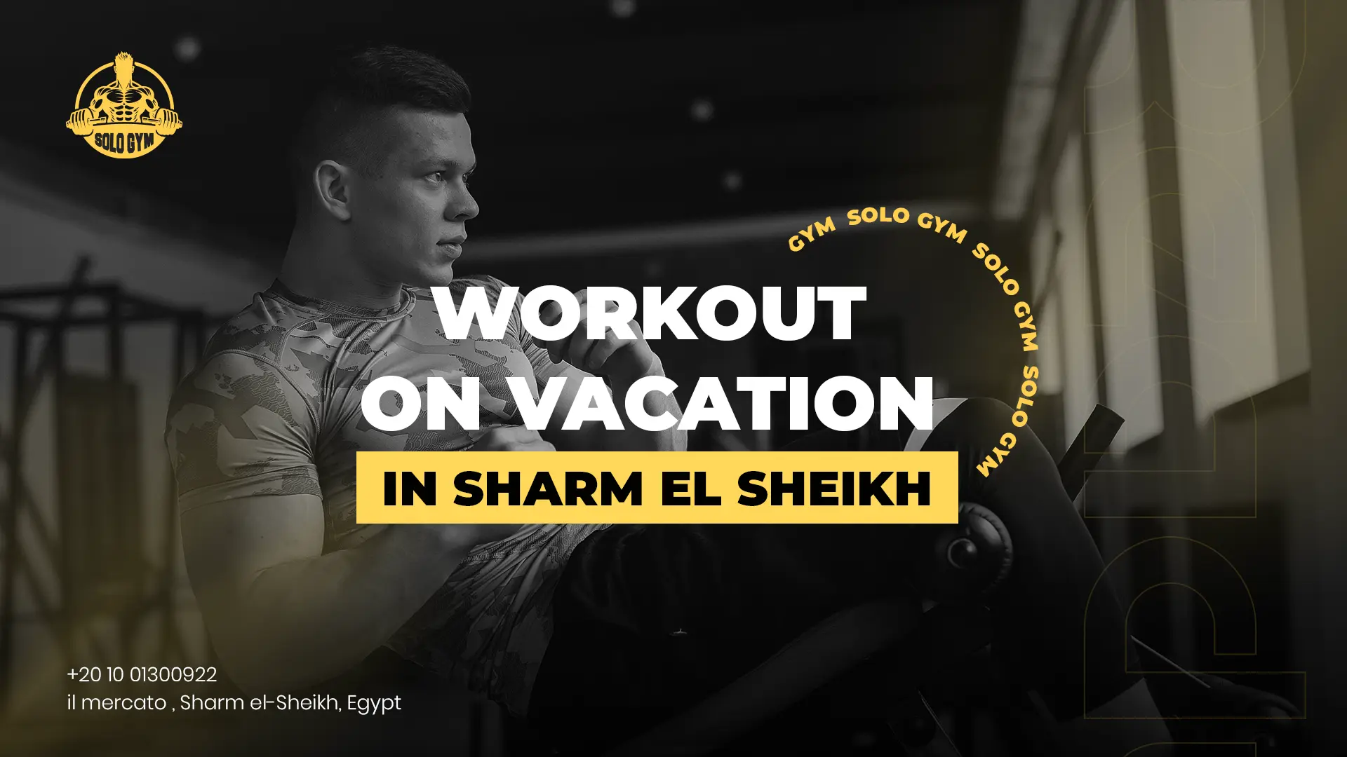 workout on vacation Sharm El Sheikh