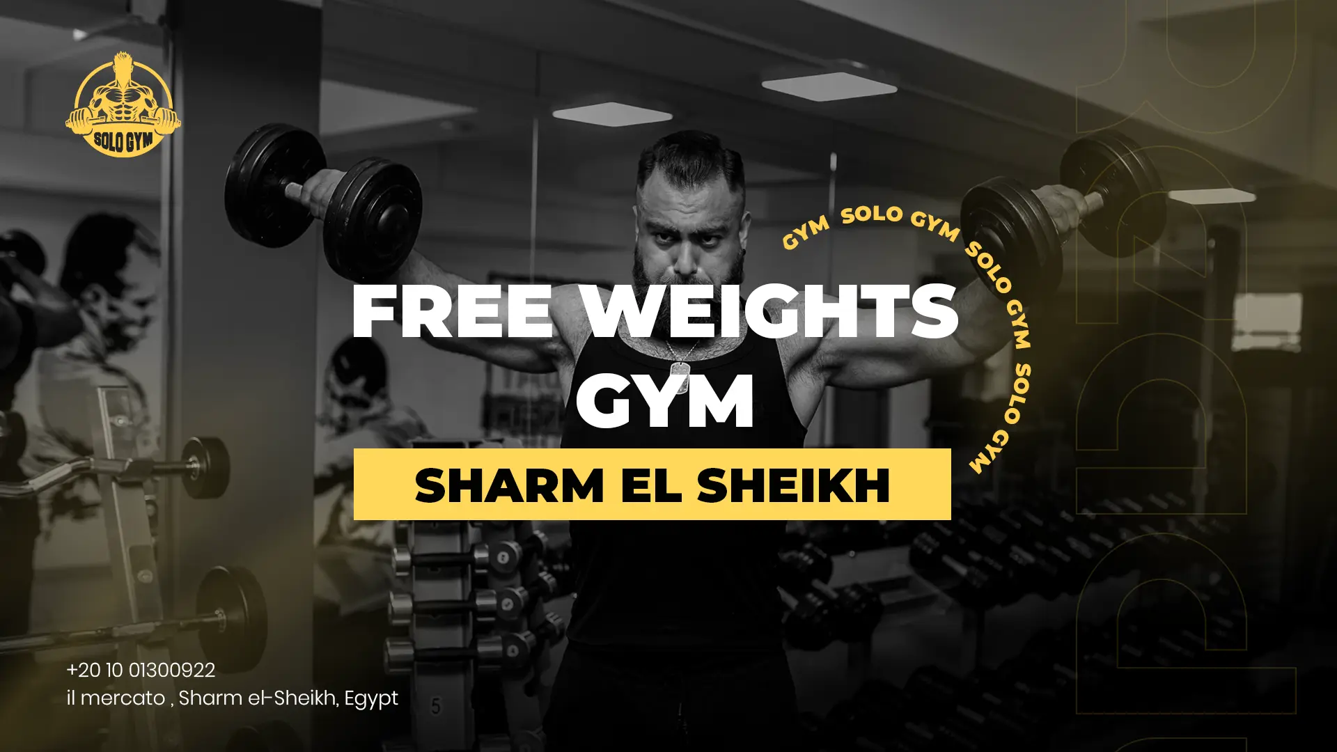 free weights gym Sharm El Sheikh